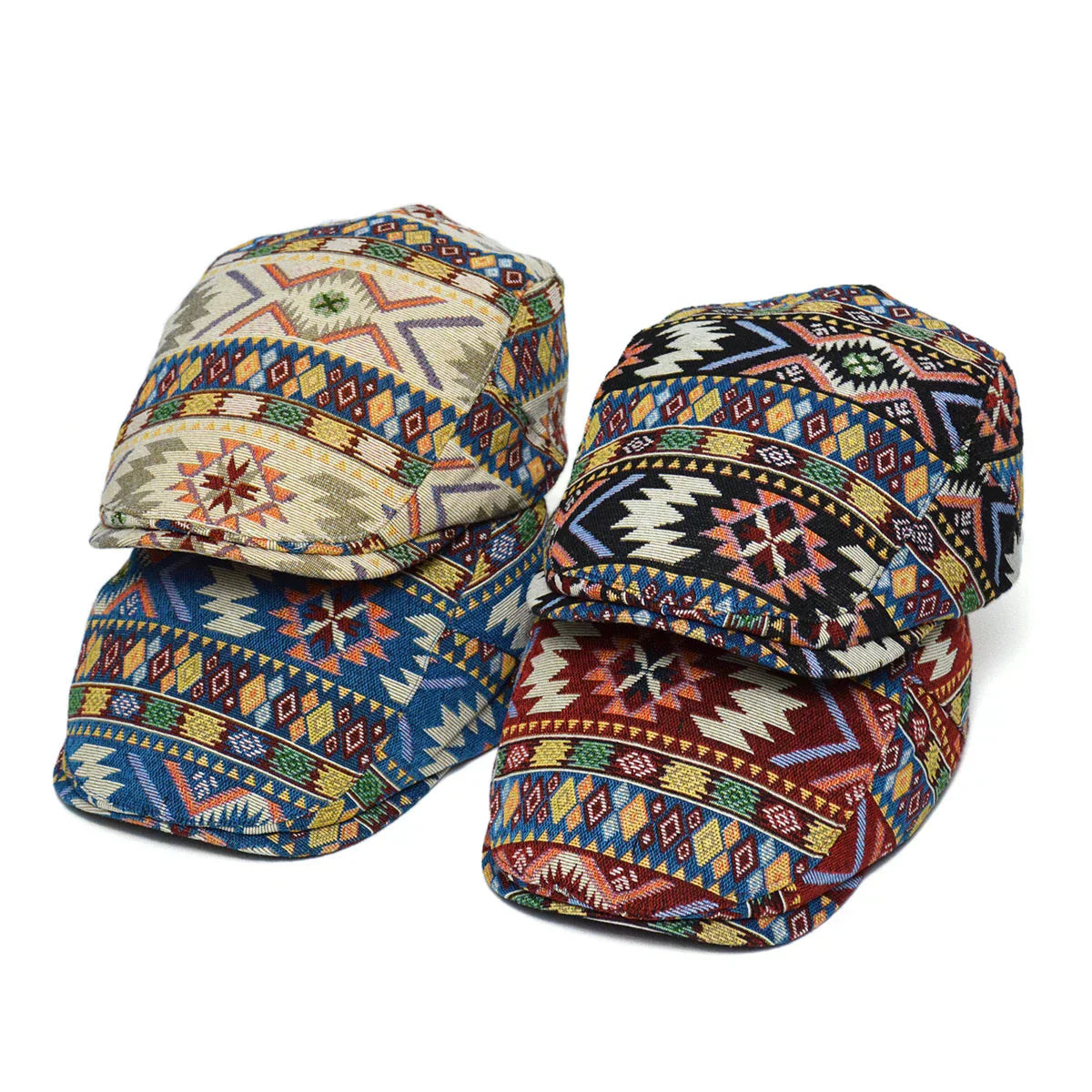 MANSSINO™ | Vintage Printed Flat Cap