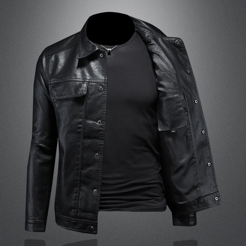 MANSSINO™ | Men's Modern Rider Leather Jacket