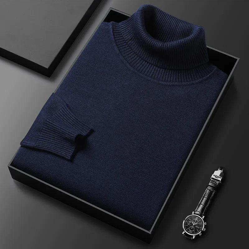 MANSSINO™ | Clean High-Neck Knit