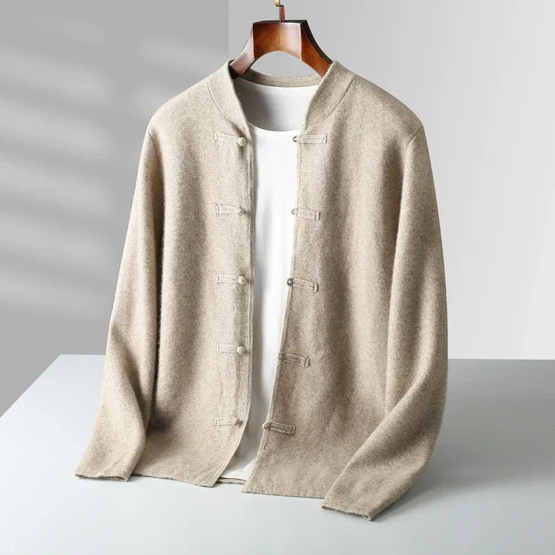MANSSINO™ | Classic Stand-Collar Cardigan