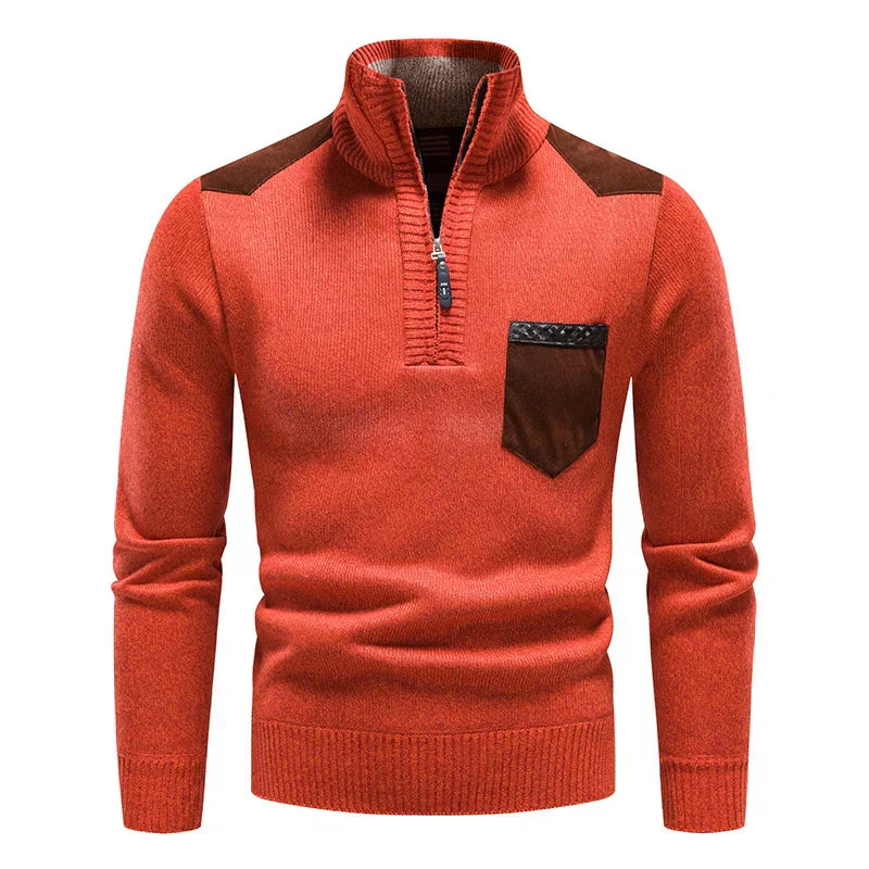 MANSSINO™ | Fleece Zip-Neck