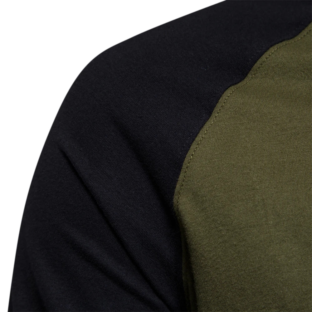 MANSSINO™ | Men's Raglan Long-Sleeve Cotton Tee