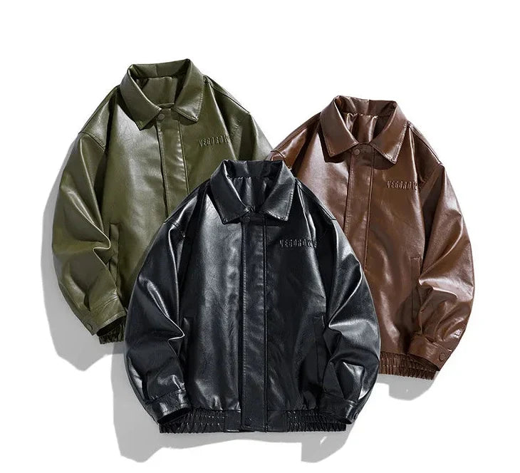 MANSSINO™ | Leather Motorcycle Jacket