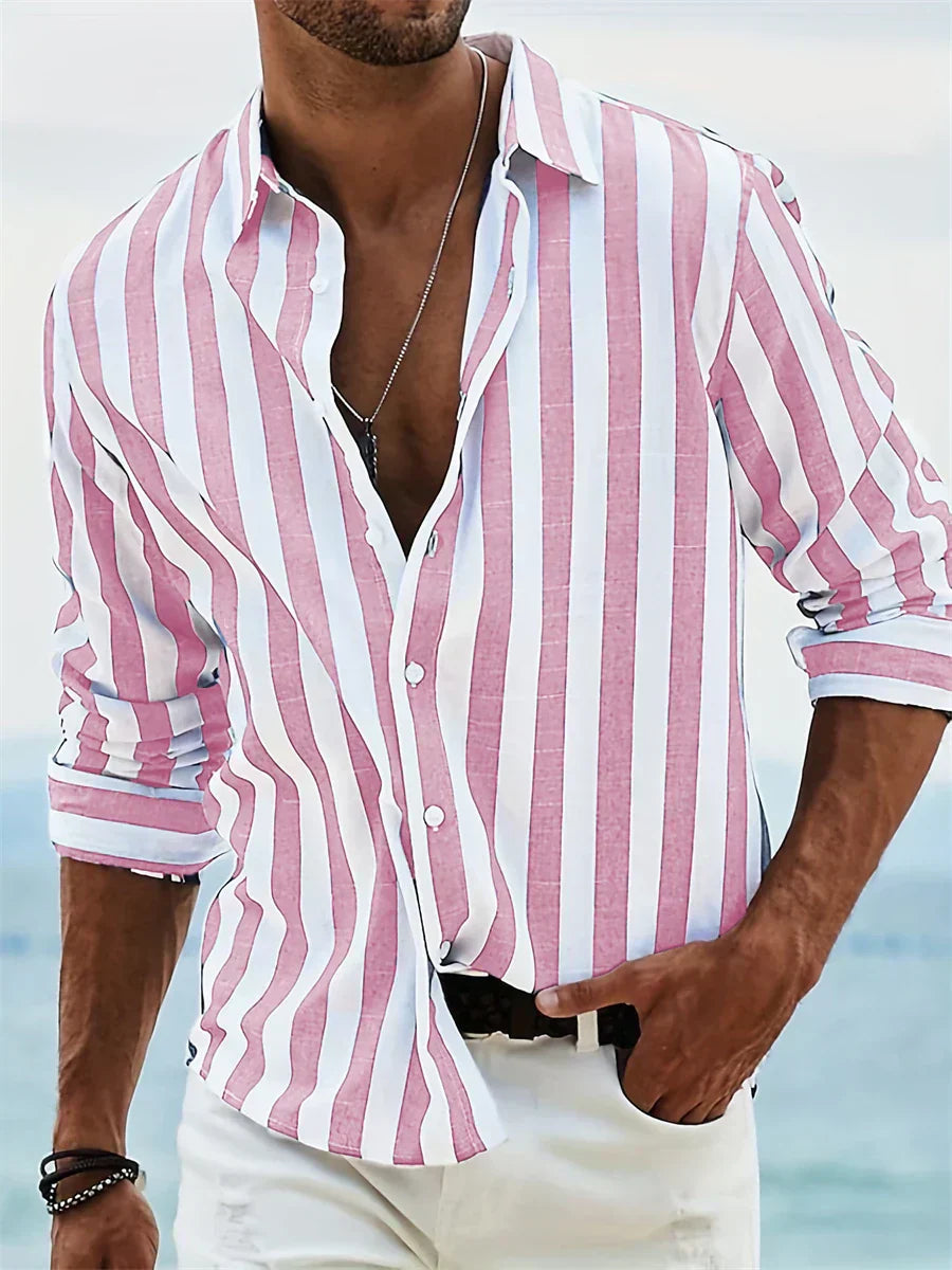 MANSSINO™ | Striped Shirt