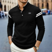 MANSSINO™ | Modern Long Sleeve Henley Top