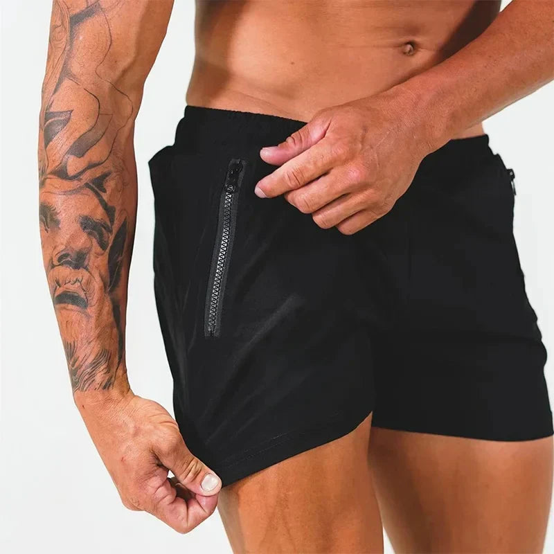 MANSSINO™ | Men's Quick-Dry Swim Shorts with Zip Pockets