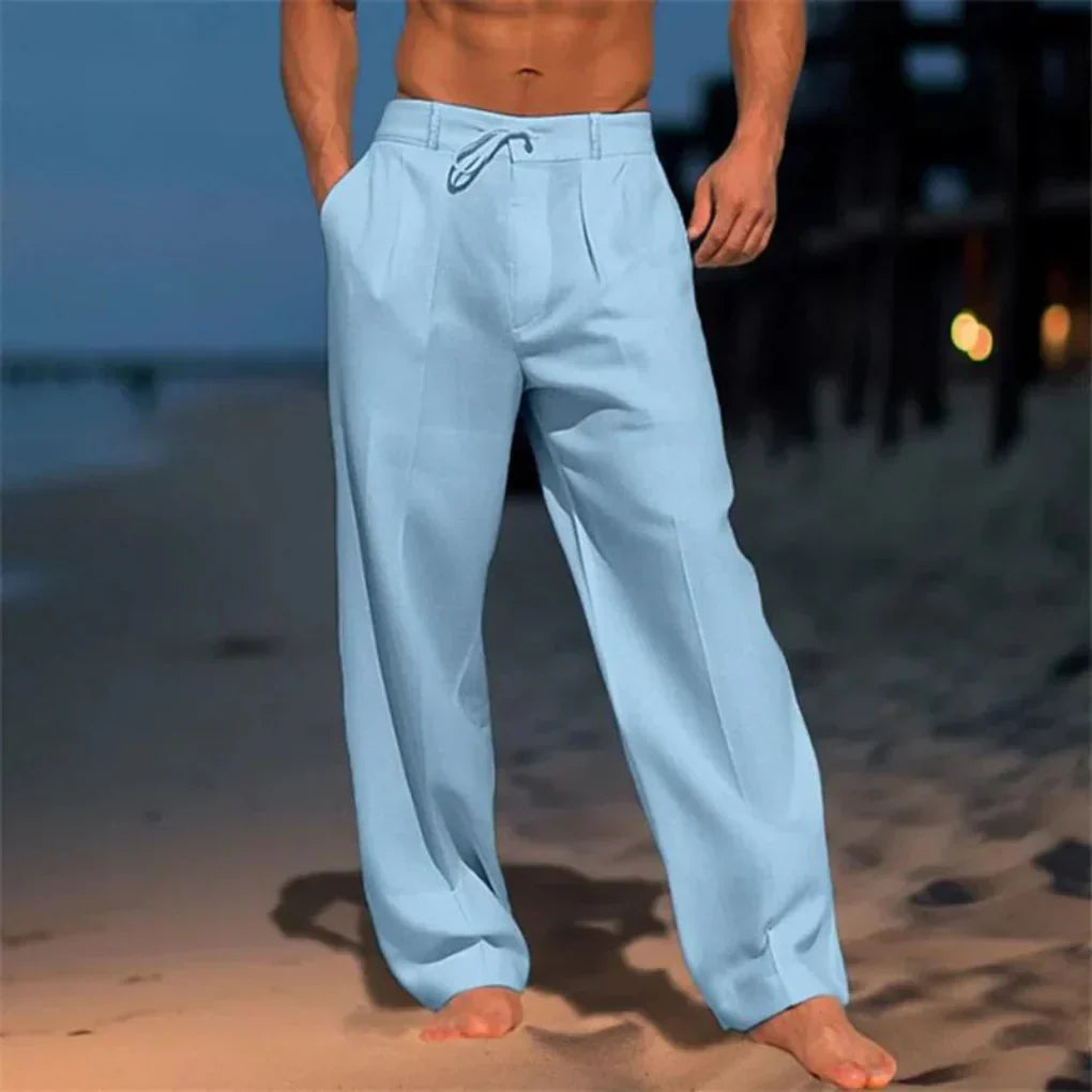 MANSSINO™ | Men's Polyester Blend Trousers