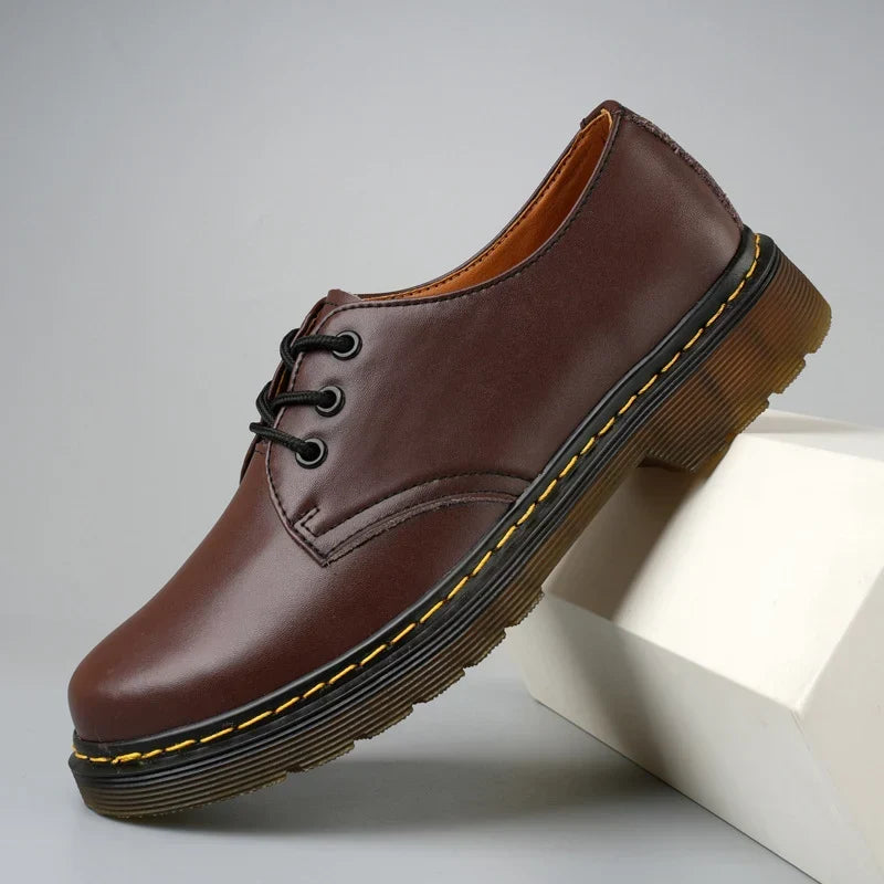 MANSSINO™ | Men's Classic 3-Eyelet Derby Shoes