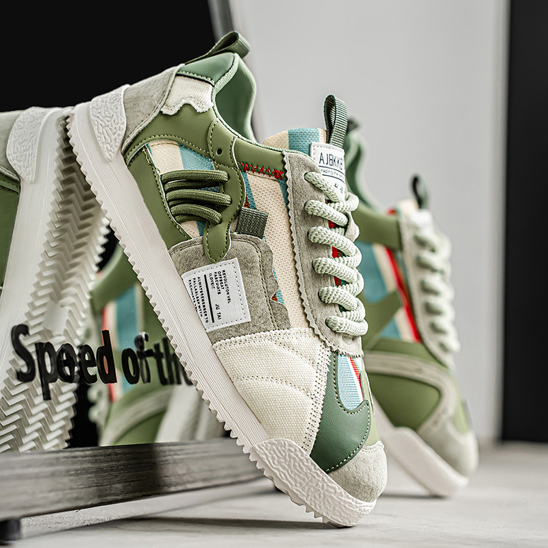 MANSSINO™ | Retro Color-Block Trainers