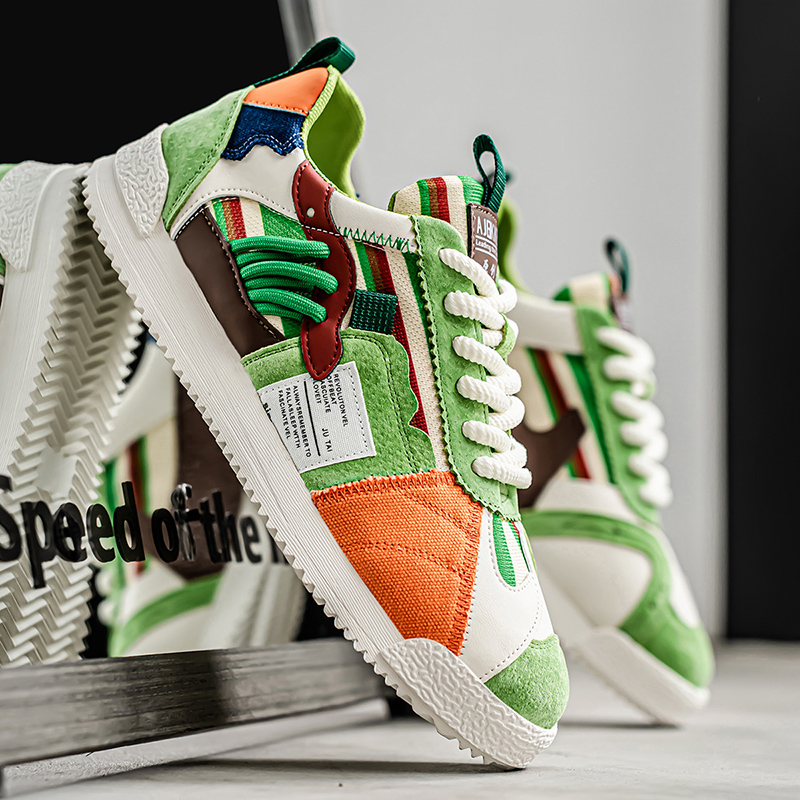 MANSSINO™ | Retro Color-Block Trainers