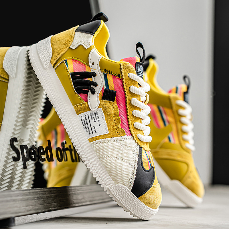MANSSINO™ | Retro Color-Block Trainers