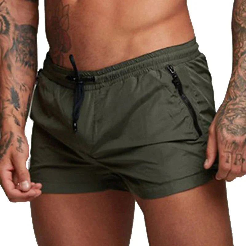MANSSINO™ | Men's Quick-Dry Swim Shorts with Zip Pockets