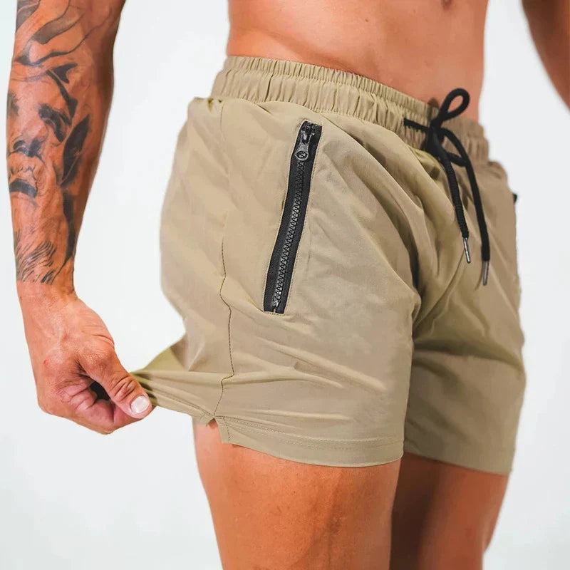 MANSSINO™ | Men's Quick-Dry Swim Shorts with Zip Pockets