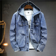 MANSSINO™ | Retro Denim Hoodie