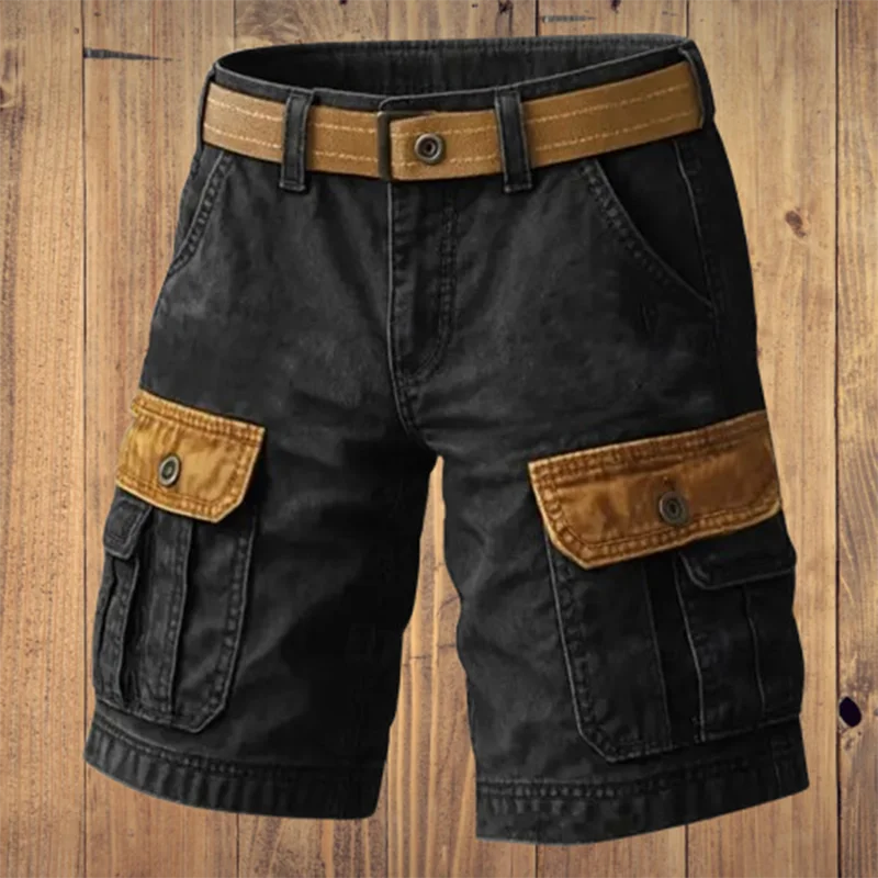 MANSSINO™ | Men's Cropped Cargo Short with Belt