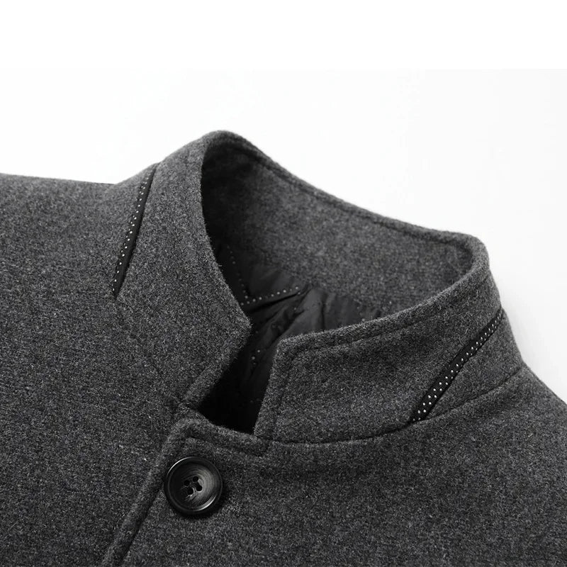 MANSSINO™ | Men's Wool-Touch Overcoat
