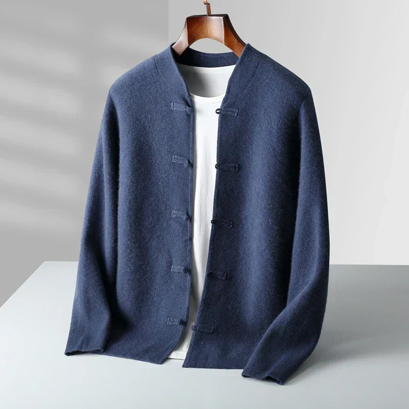 MANSSINO™ | Classic Stand-Collar Cardigan