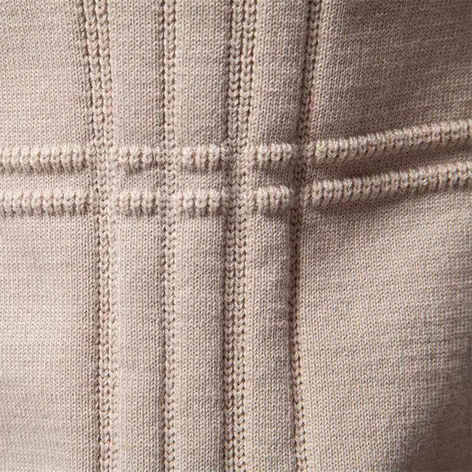 MANSSINO™ | Tonal-Textured Slim Knit