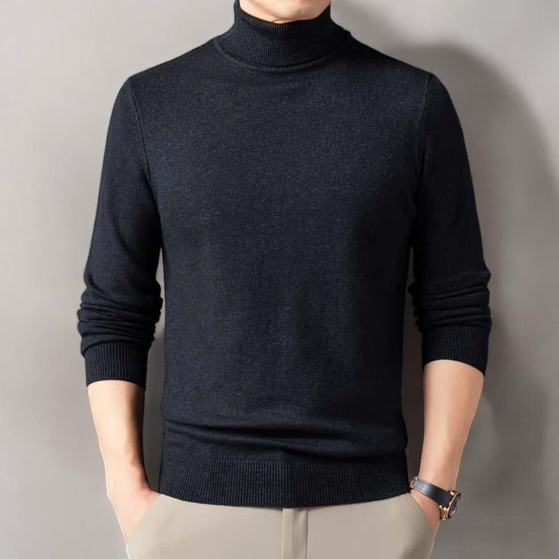 MANSSINO™ | Clean High-Neck Knit