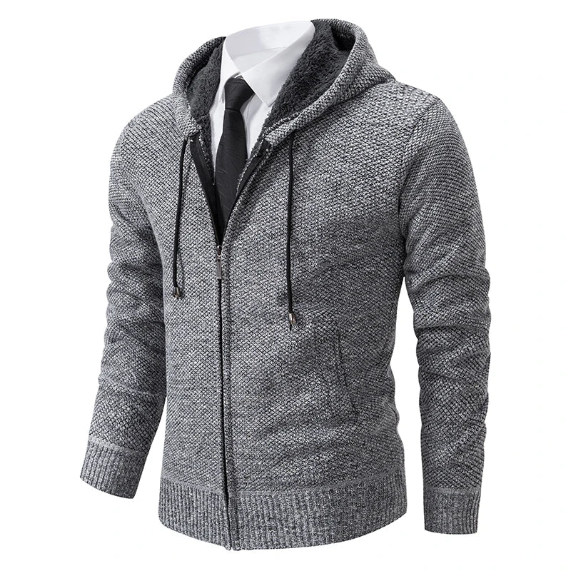 MANSSINO™ | Fleece Zip-Up Cardigan