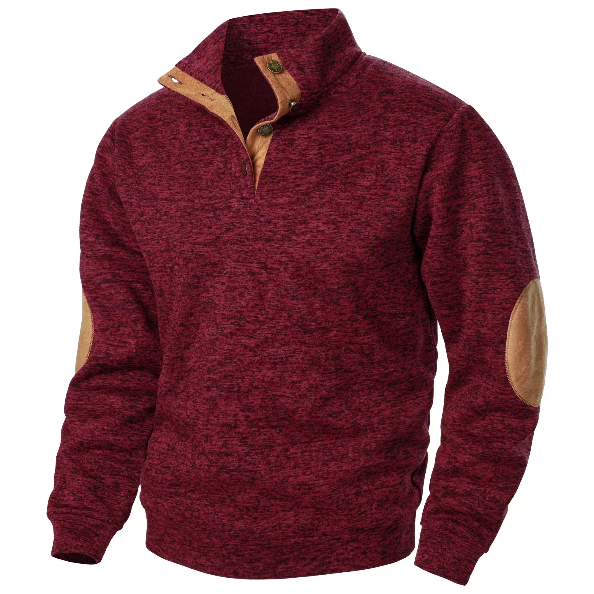 MANSSINO™ | Mens Button-Neck High-Collar