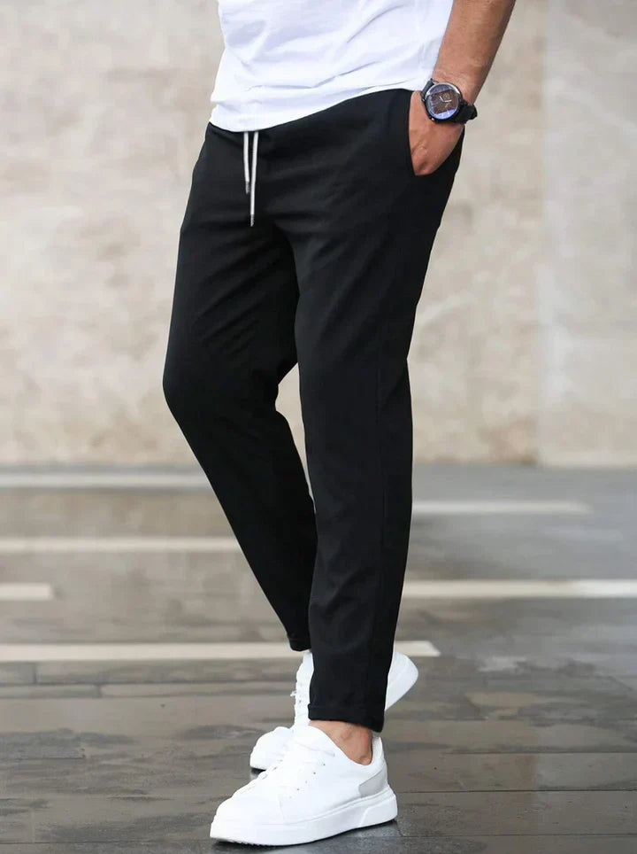 MANSSINO™ | Men's Slim-Fit Stretch Cotton Trousers