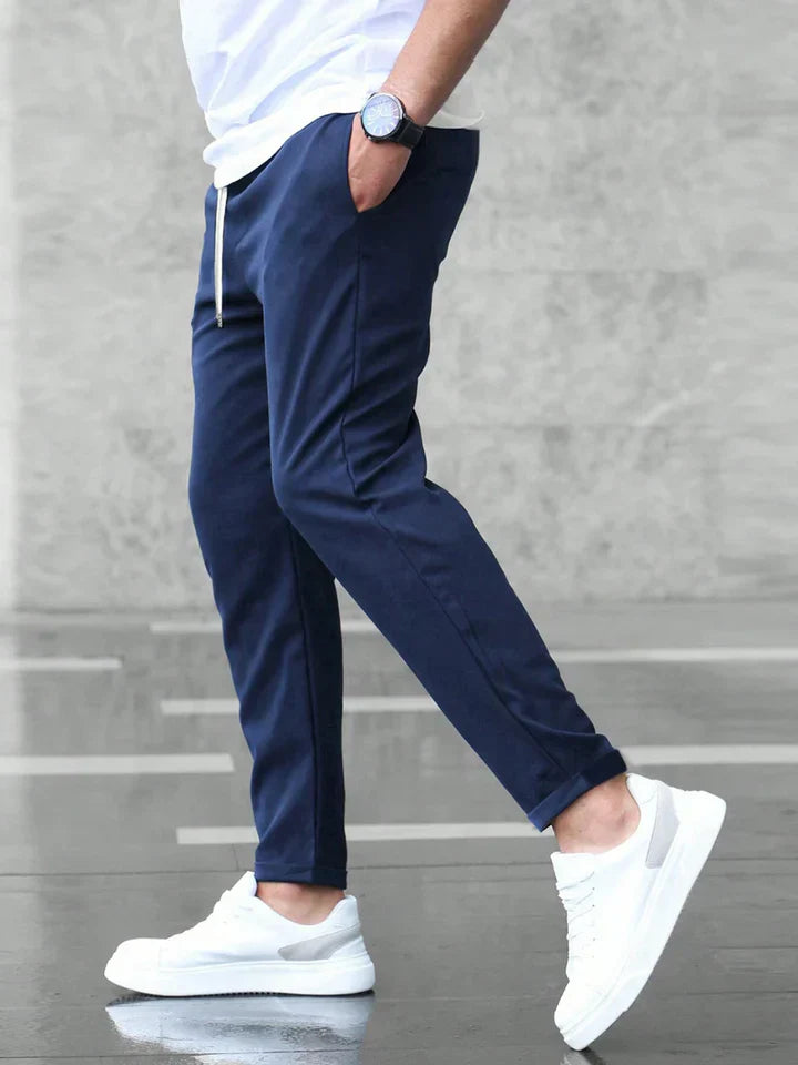 MANSSINO™ | Men's Slim-Fit Stretch Cotton Trousers