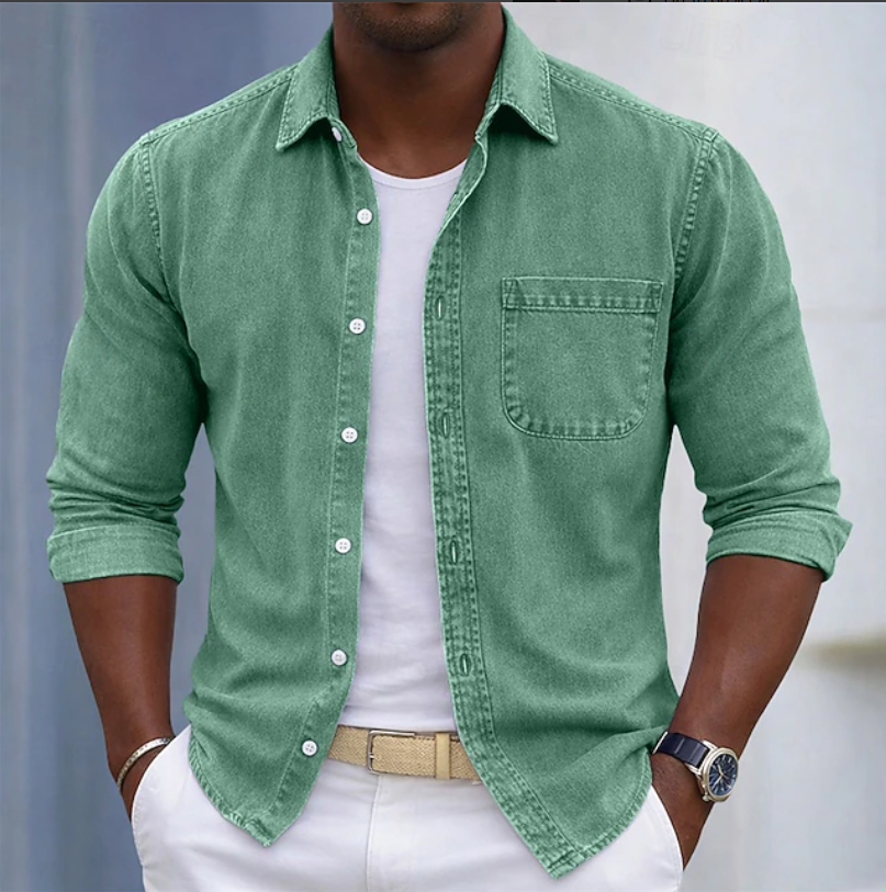 MANSSINO™ | Men's Roll-Up Shirt