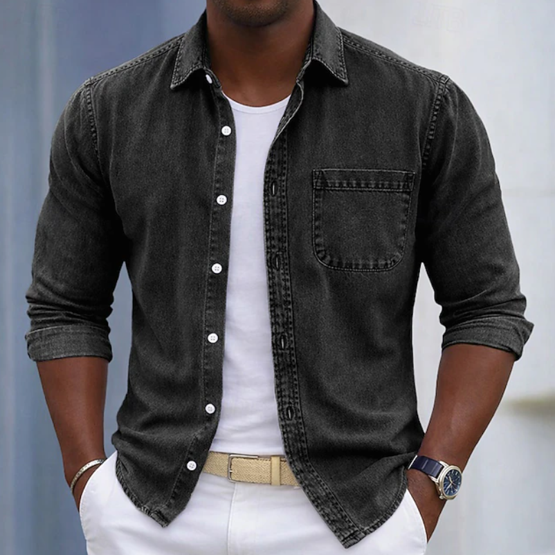 MANSSINO™ | Men's Roll-Up Shirt