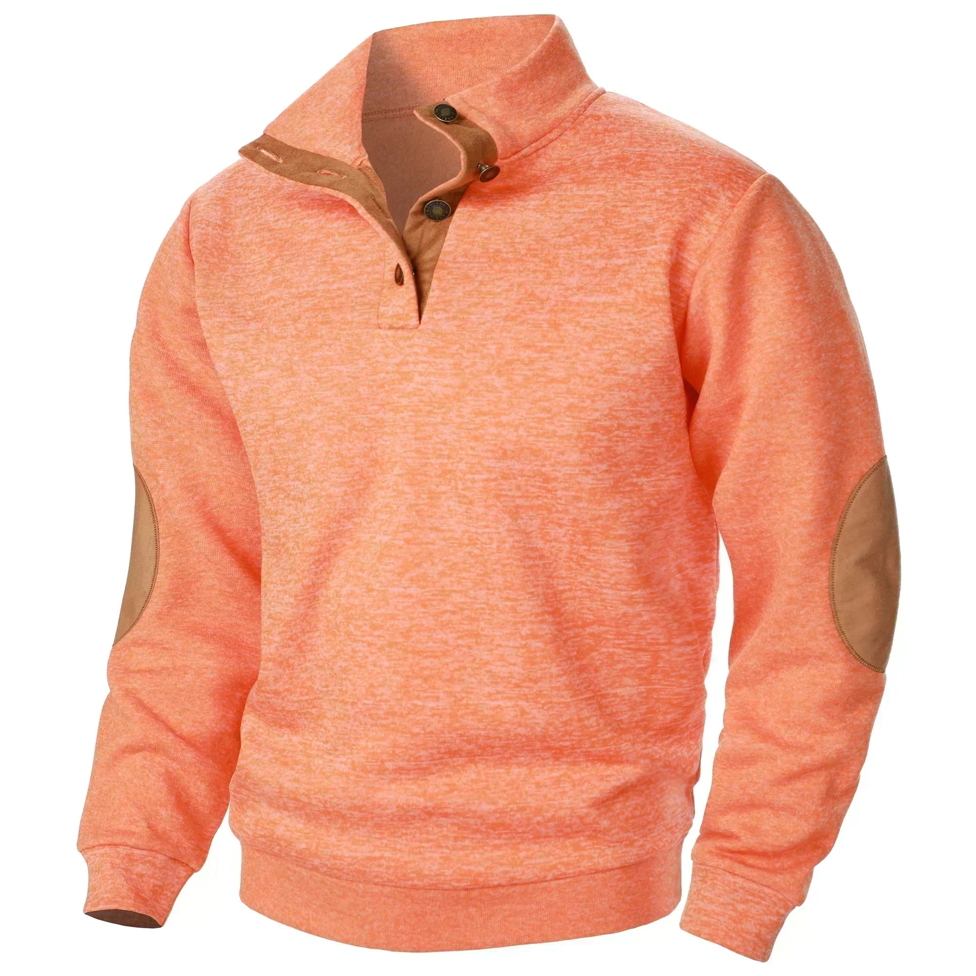 MANSSINO™ | Mens Button-Neck High-Collar