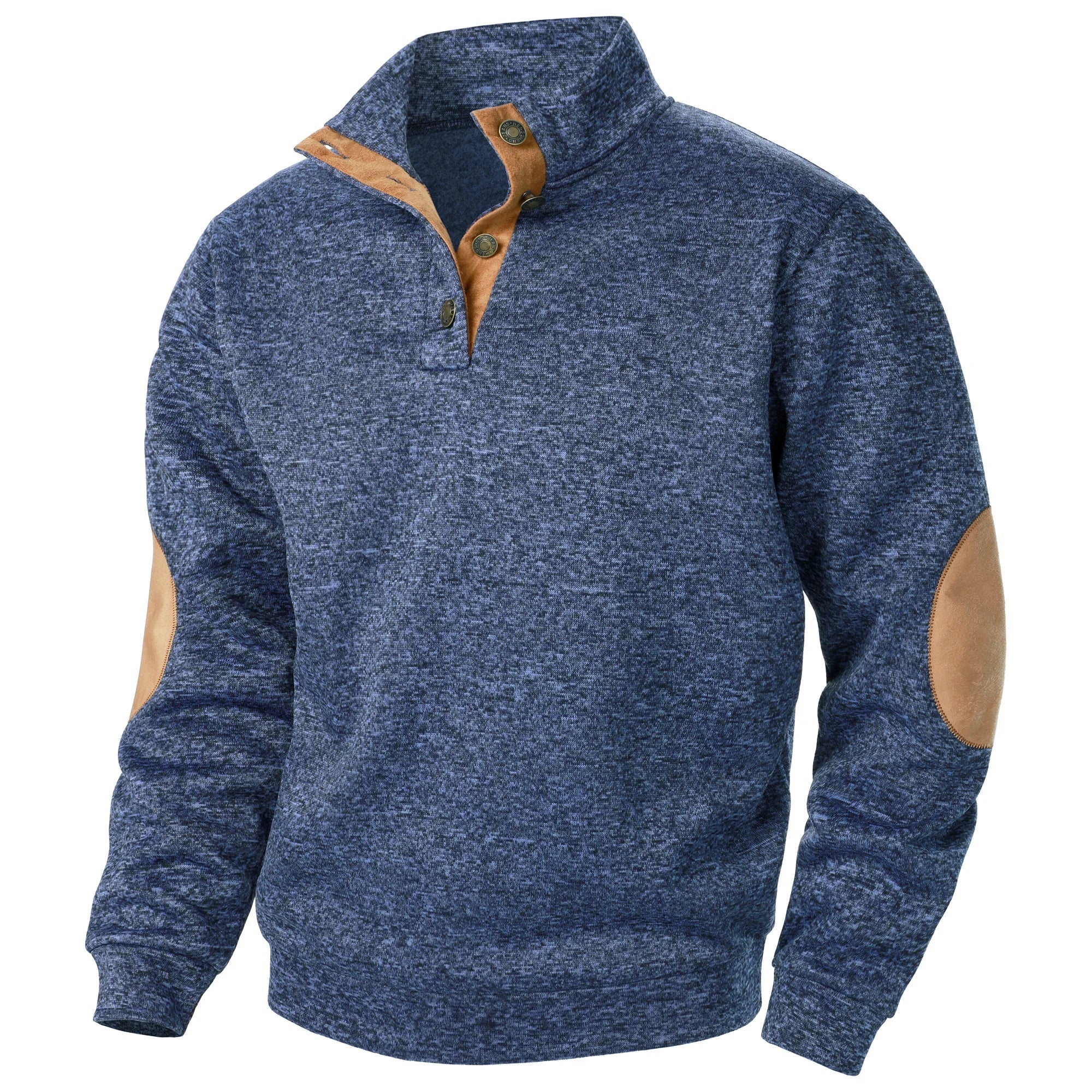 MANSSINO™ | Mens Button-Neck High-Collar