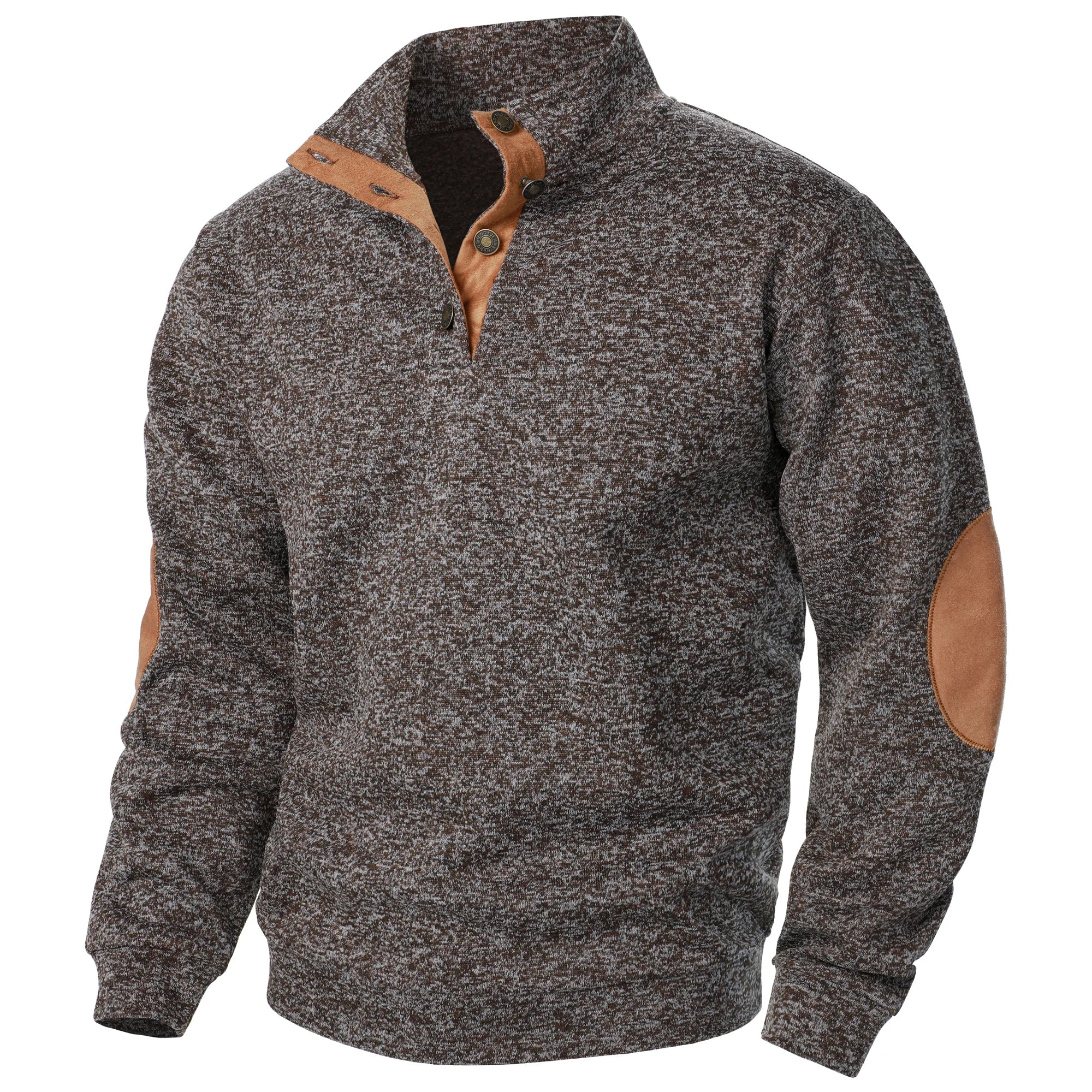 MANSSINO™ | Mens Button-Neck High-Collar