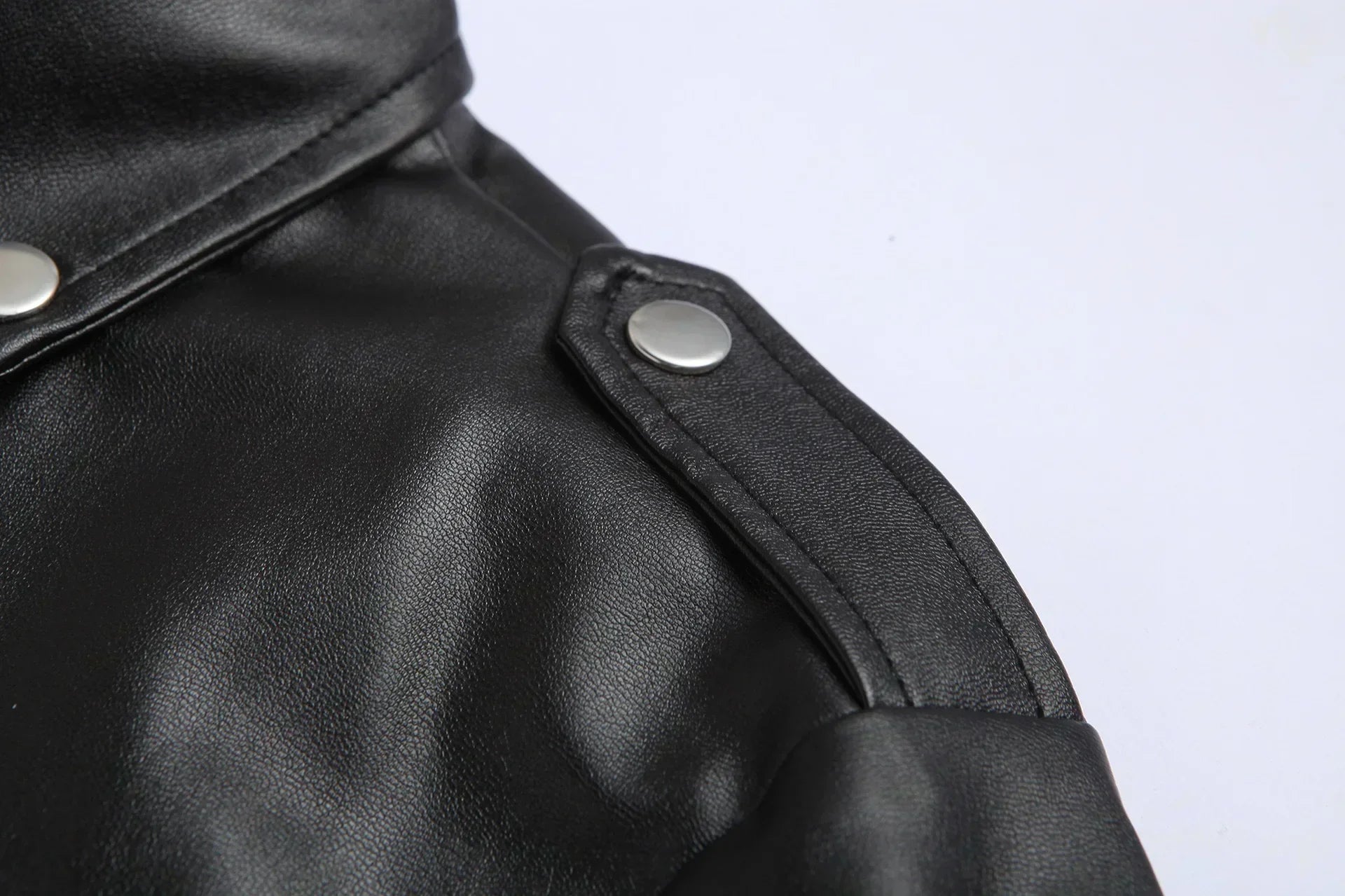 MANSSINO™ | Mens Leather Biker Jacket