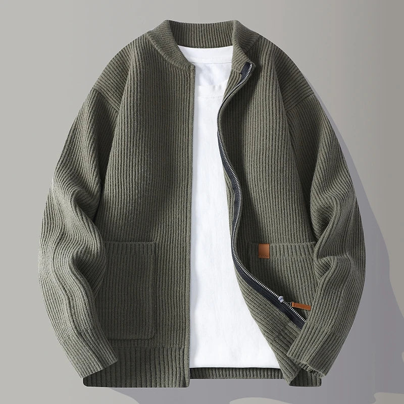 MANSSINO™  | Zip-Up Corduroy Jacket