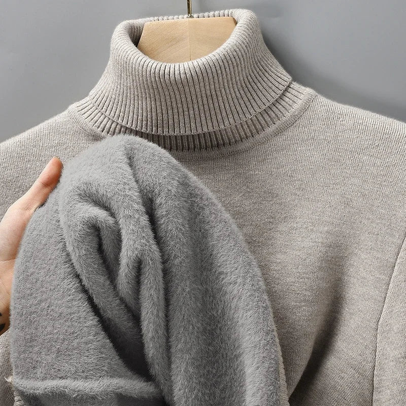 MANSSINO™ | Classic Ribbed Turtleneck
