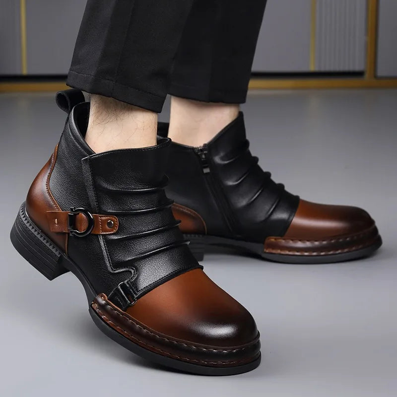 MANSSINO™ | MENS BUCKLE BOOTS