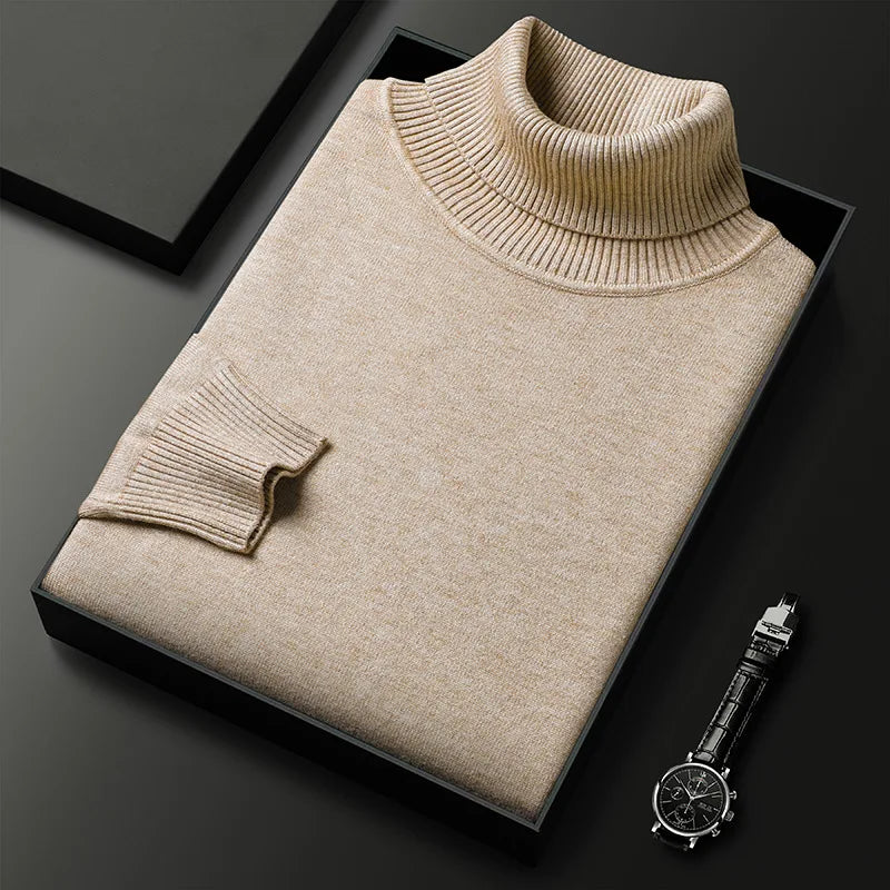 MANSSINO™ | Clean High-Neck Knit