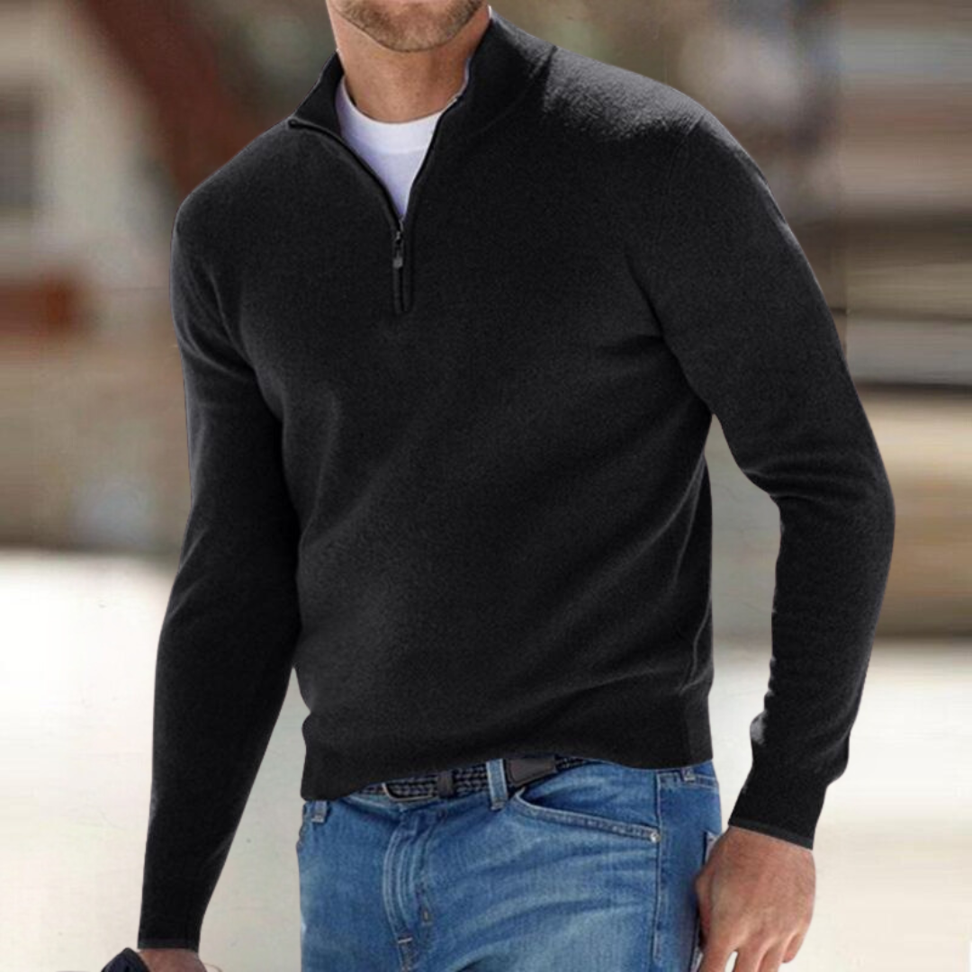 MANSSINO™ | Everyday Full-Zip Knit