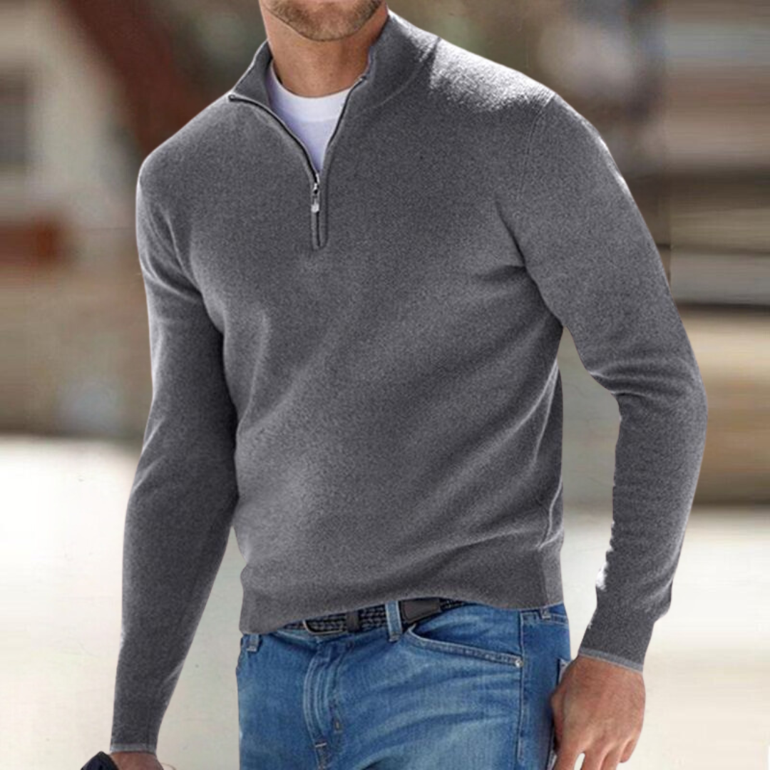 MANSSINO™ | Everyday Full-Zip Knit