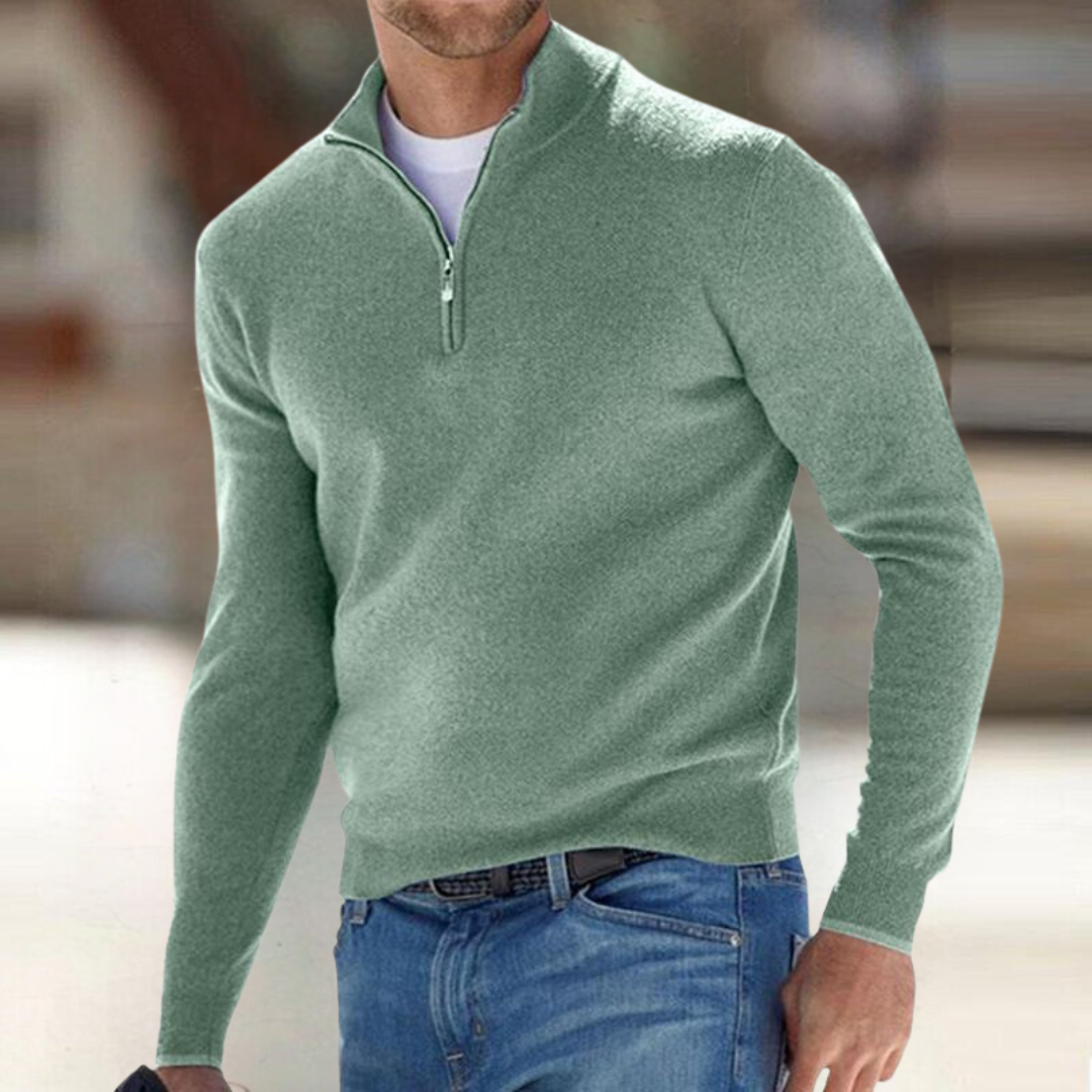 MANSSINO™ | Everyday Full-Zip Knit