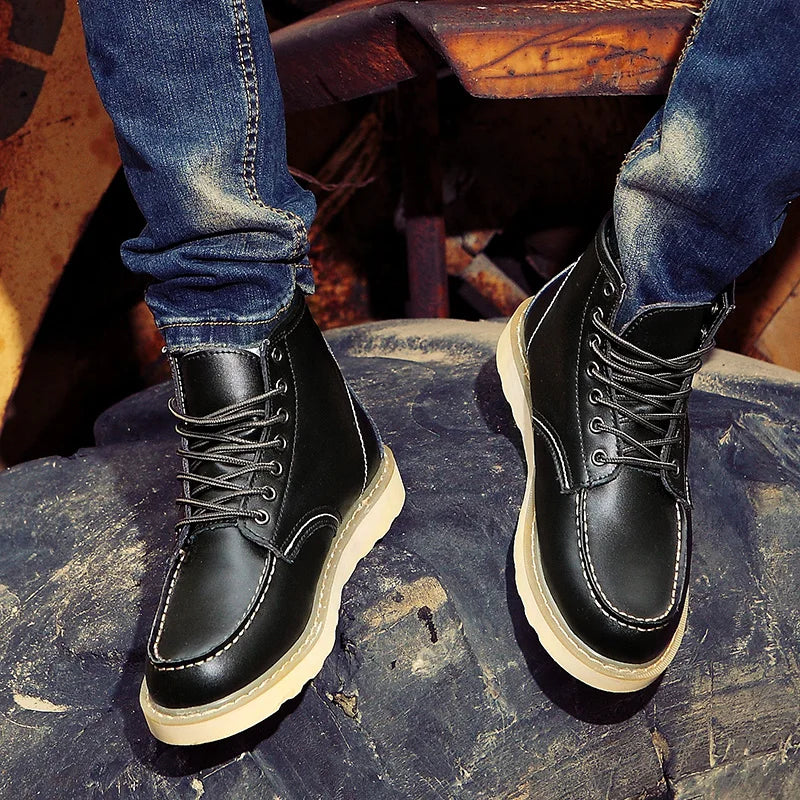 MANSSINO™ | CLASSIC LACE-UP BOOTS