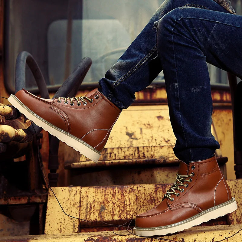 MANSSINO™ | CLASSIC LACE-UP BOOTS