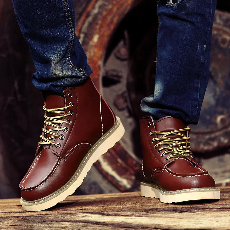 MANSSINO™ | CLASSIC LACE-UP BOOTS