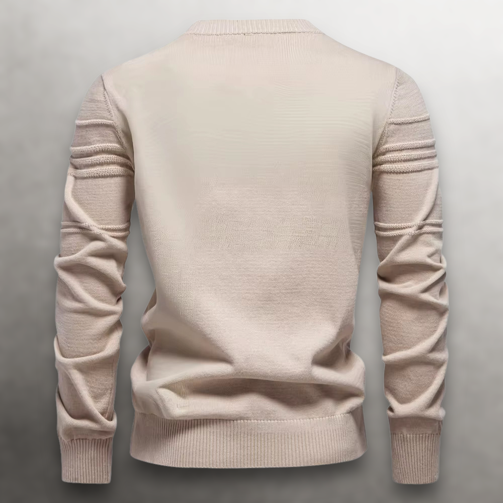 MANSSINO™ | Tonal-Textured Slim Knit