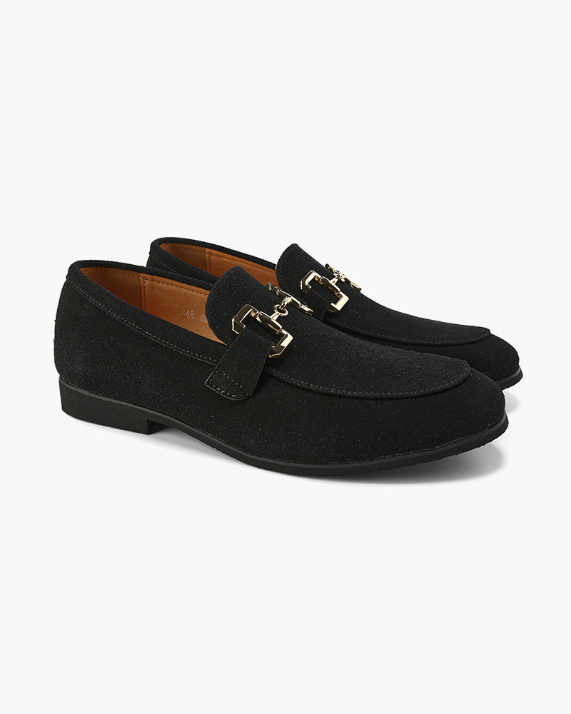 MANSSINO™ | All-Leather Suede loafers