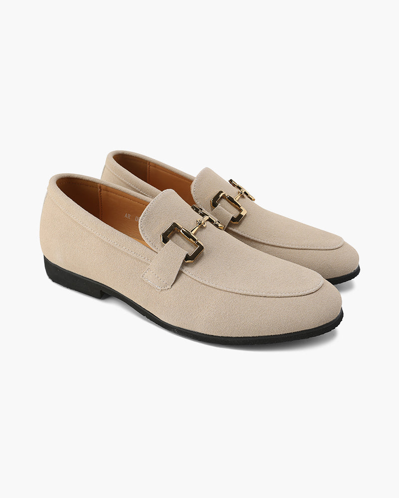 MANSSINO™ | All-Leather Suede loafers