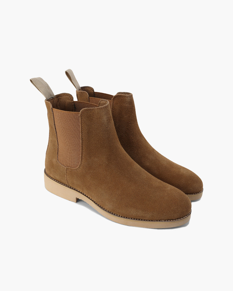 MANSSINO™ | Suede Chelsea boots