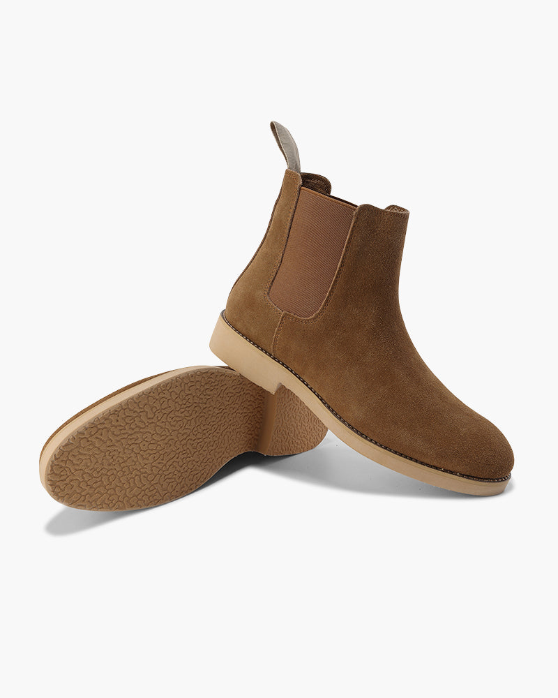 MANSSINO™ | Suede Chelsea boots