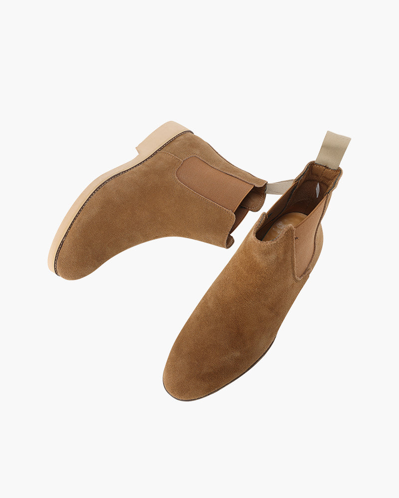 MANSSINO™ | Suede Chelsea boots