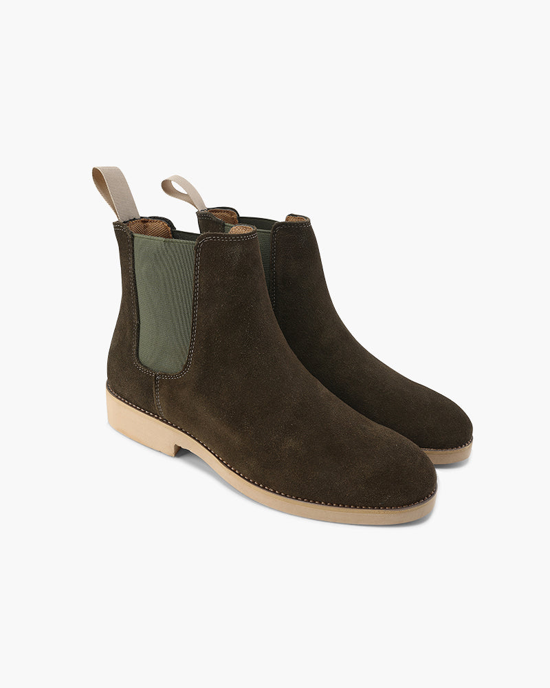 MANSSINO™ | Suede Chelsea boots